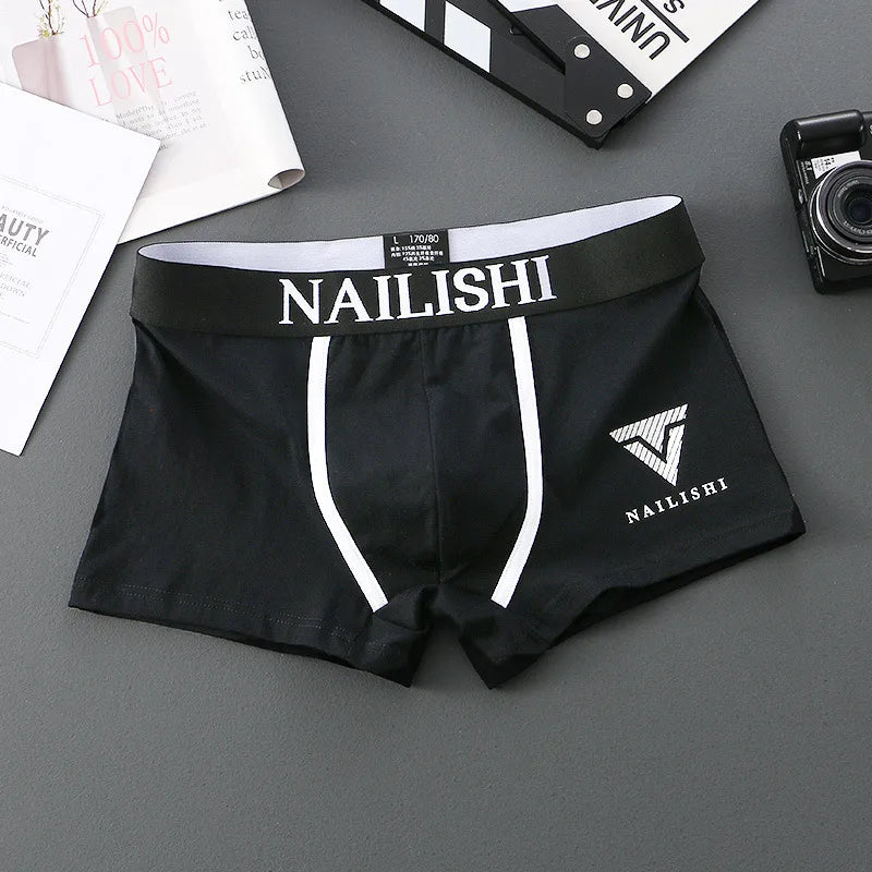 Boxer Homme Populaire en Coton Pur – Respirant & Jeune Style 🔥 Tendance