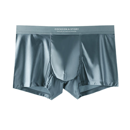 Lot de 4 boxers pour homme - Sous-vêtements doux et respirants, texture lisse et non collante