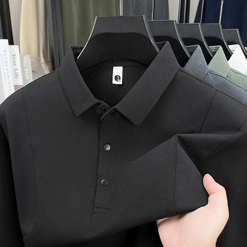 Polo Homme Manches Longues – Style Élégant & Casual