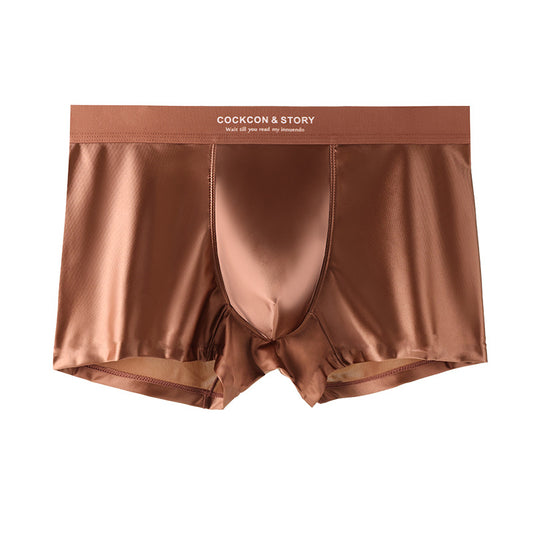 Lot de 4 boxers pour homme - Sous-vêtements doux et respirants, texture lisse et non collante