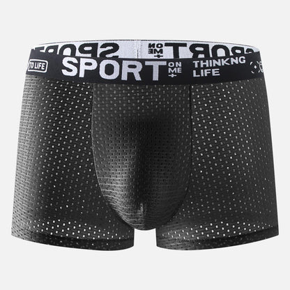 Ensemble de 5 boxers en maille de soie glacée respirante