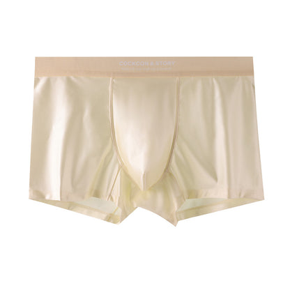 Lot de 4 boxers pour homme - Sous-vêtements doux et respirants, texture lisse et non collante
