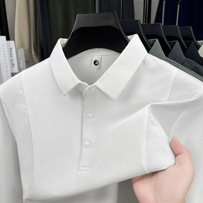 Polo Homme Manches Longues – Style Élégant & Casual