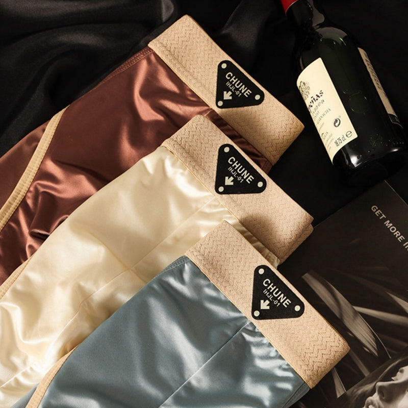 Pack 4-Slip de bain/sous-vêtement pour homme à taille élastique