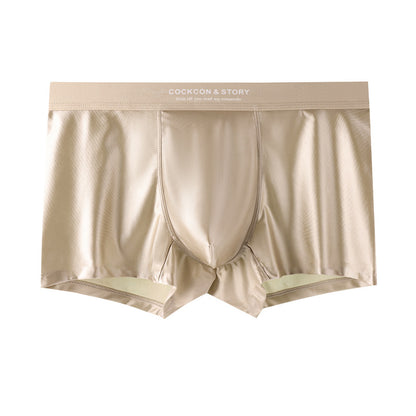 Lot de 4 boxers pour homme - Sous-vêtements doux et respirants, texture lisse et non collante