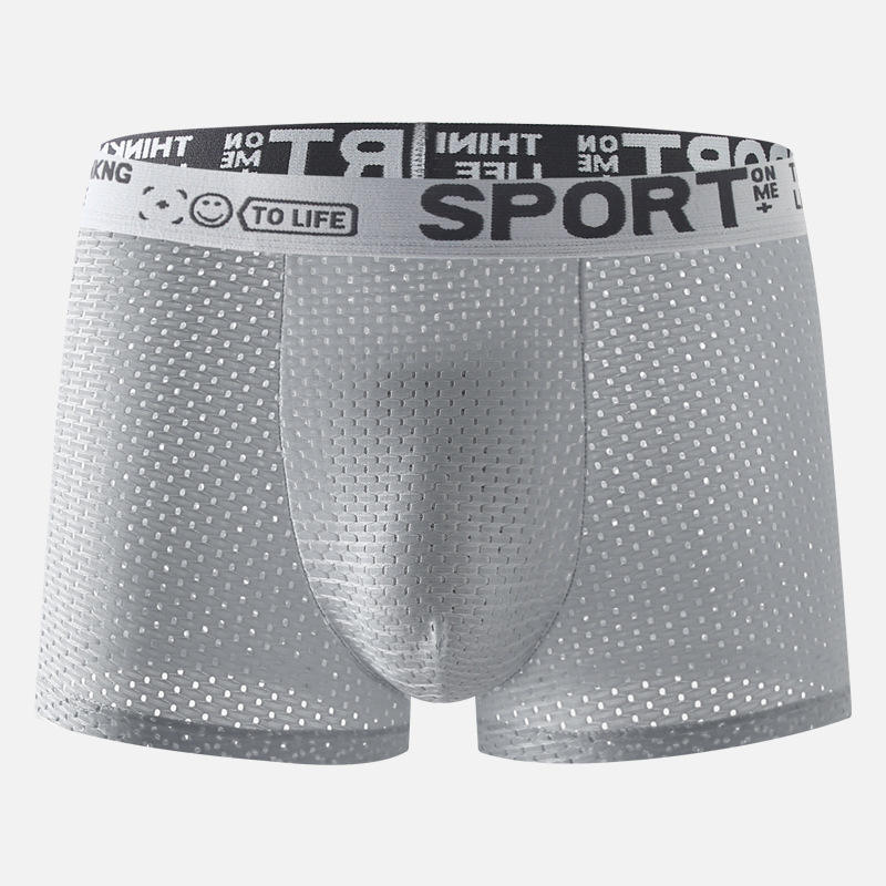 Ensemble de 5 boxers en maille de soie glacée respirante
