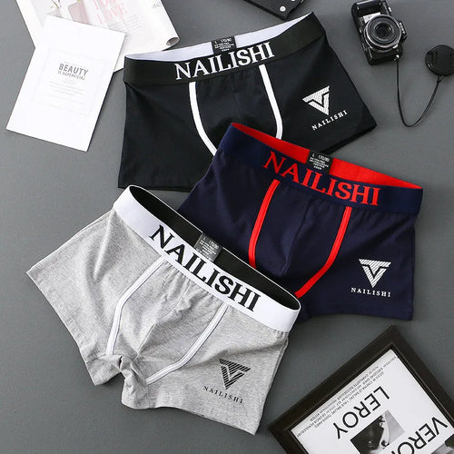 Boxer Homme Populaire en Coton Pur – Respirant & Jeune Style 🔥 Tendance
