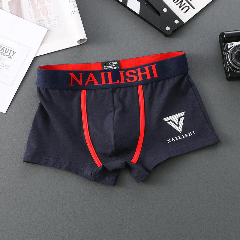 Boxer Homme Populaire en Coton Pur – Respirant & Jeune Style 🔥 Tendance
