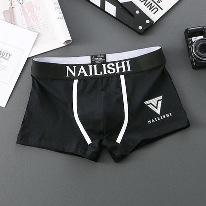 Boxer Homme Populaire en Coton Pur – Respirant & Jeune Style 🔥 Tendance