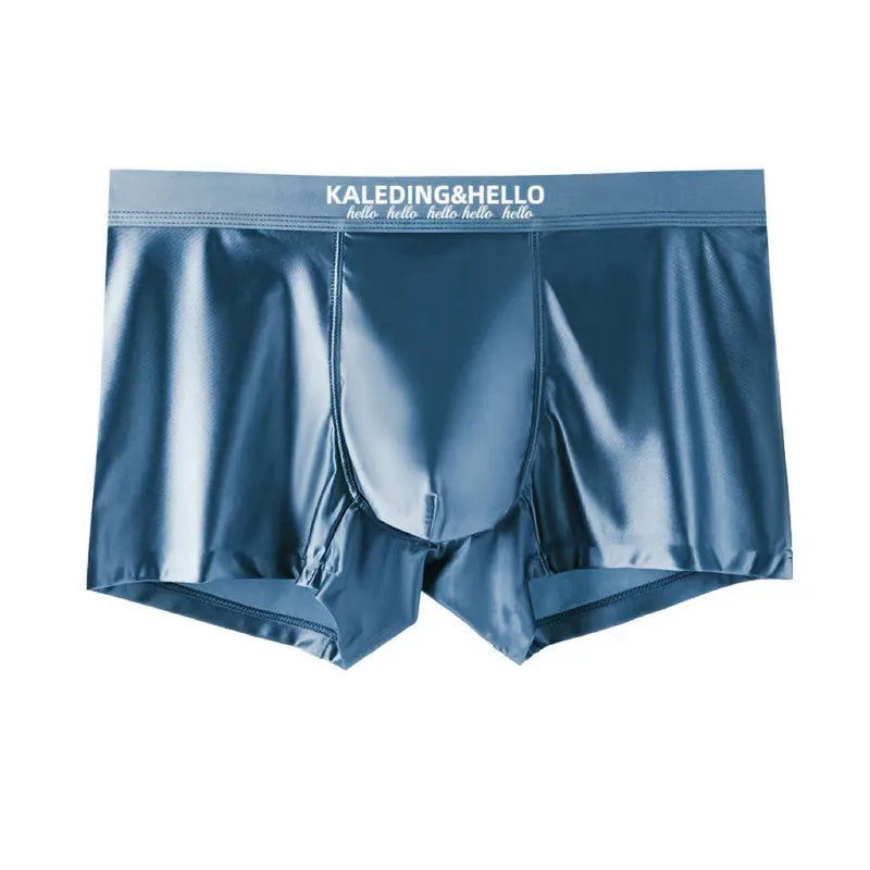 Lot de 4 boxers pour homme - Sous-vêtements doux et respirants, texture lisse et non collante