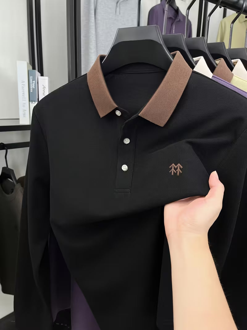 Chemise à manches longues pour homme